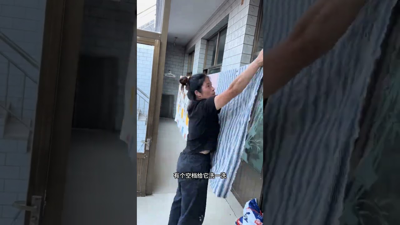 完成了一大工程、墙也抹啦、门也堵啦、这一天下来、手机忙的都不知道录哪里#农村老家断舍离#整理#我的家