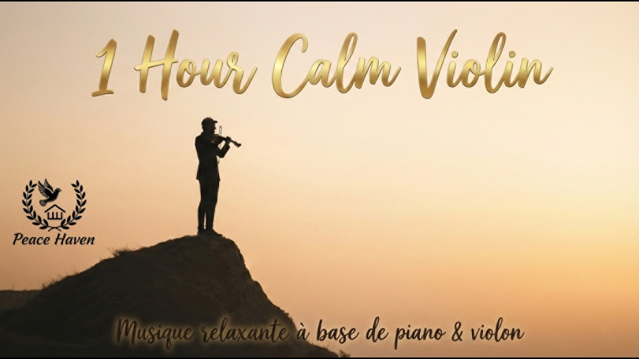 Calm Violin for Meditation & Sleep | 1 Hour Relaxing Ambient Music - Eiren