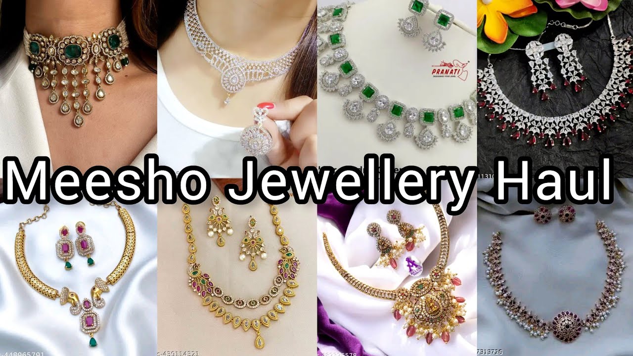 🎀MEESHO🎀 Necklace Haul Under 799₹ ✨🤩|| Meesho necklace haul || cp ahana