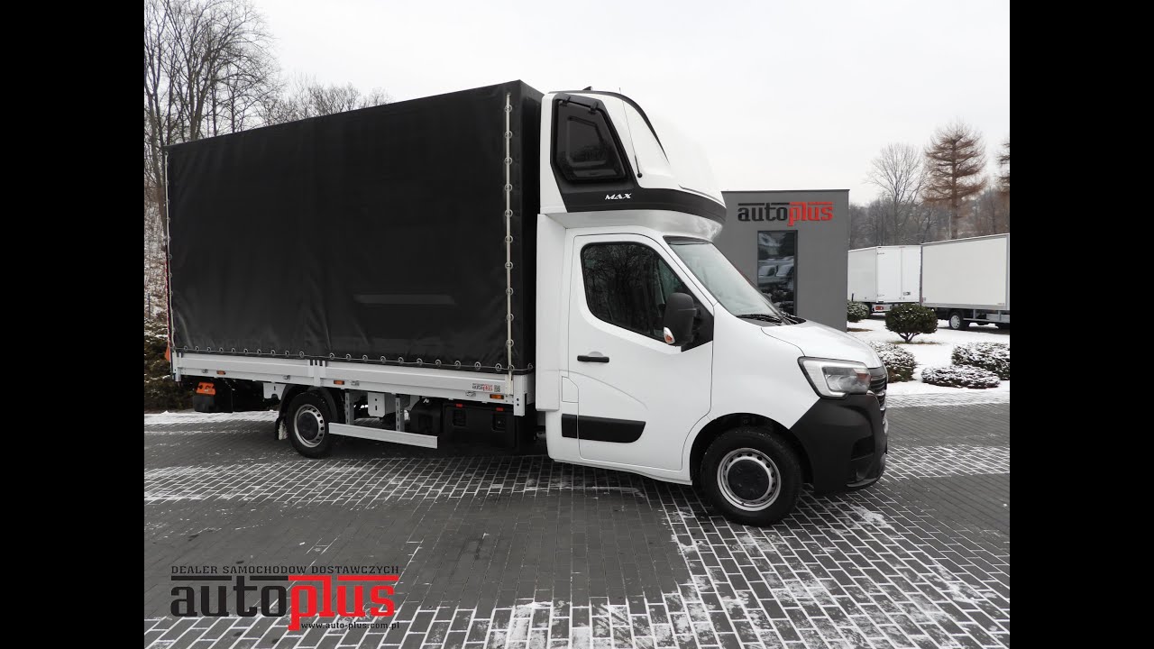 RENAULT MASTER PLANDEKA WINDA 9 PALET WEBASTO TEMPOMAT  799020 AUTO-PLUS.COM.PL TEL. +48 607 888 556