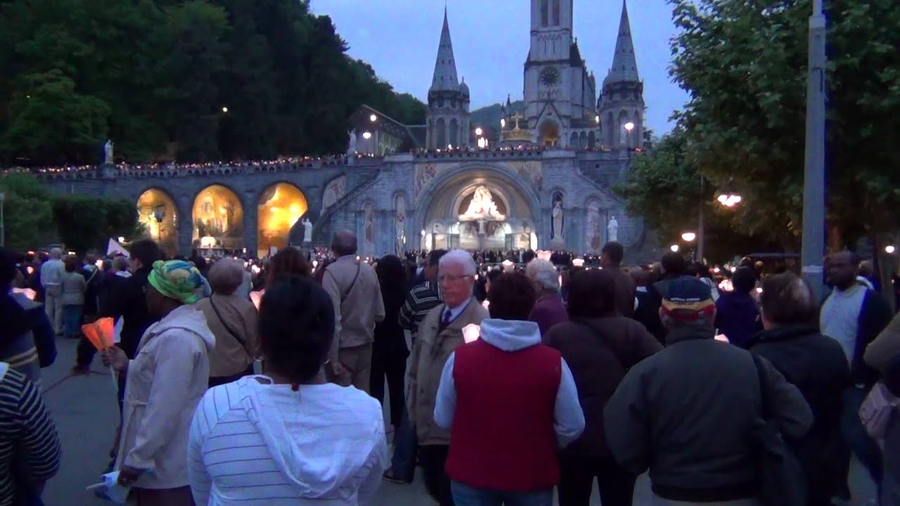 Lourdes Church in France May 2012