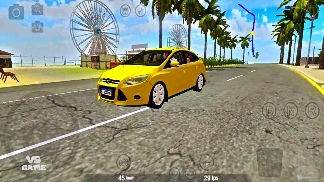 Yellow Ford Focus | Proton Bus Simulator Road Android Gameplay