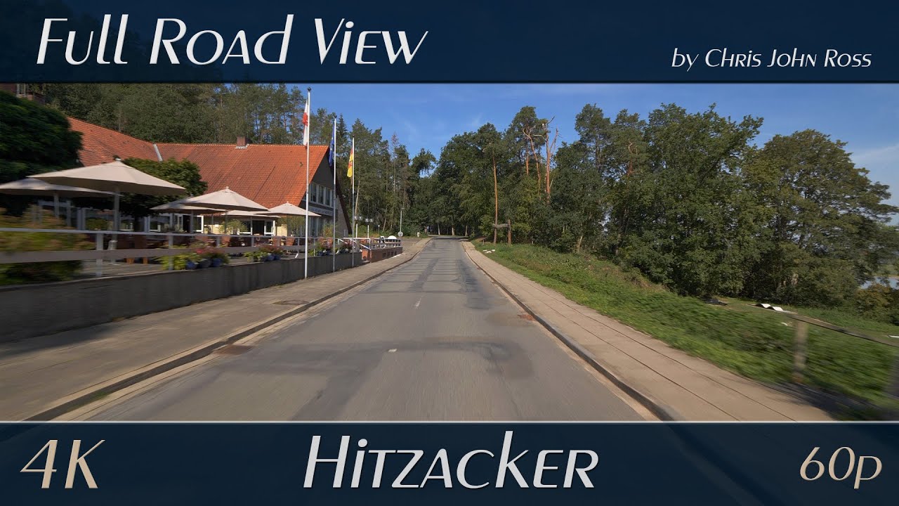 Hitzacker (Elbe), Germany: Elbuferstra&szlig;e, Drawehnertorstra&szlig;e, Am Langenberg, Weinbergsweg - 4K UHD