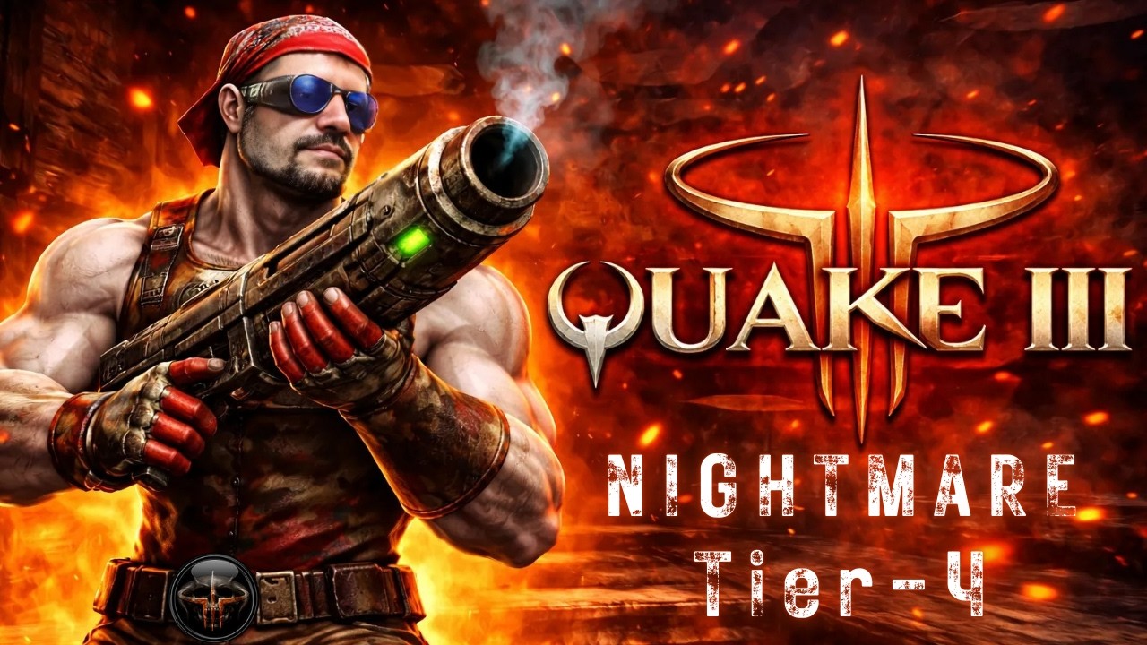 Quake 3 Arena – Tier 4 NIGHTMARE – Idegbajból Dobogó! 🔥