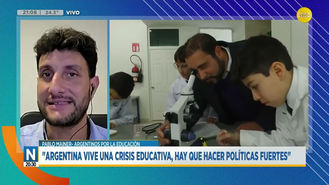 Caen las matriculaciones de alumnos en las escuelas, lo explica Pablo Mainer | N20:30 | 30-01-2026