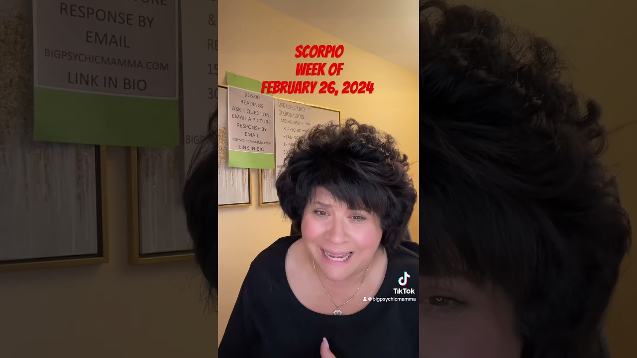 Scorpio love reading week of February 26, 2024 #love #pyschic #zodiac