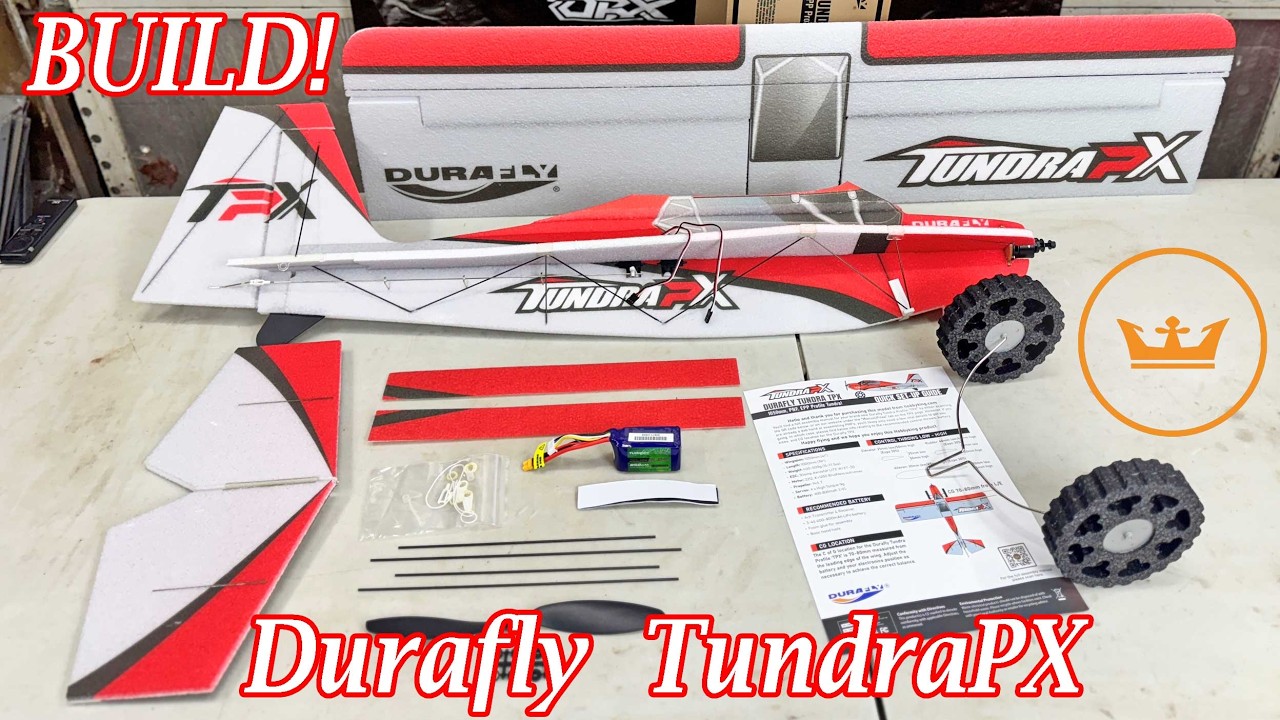 Durafly Tundra TPX Unboxing and Build Review Video @HobbyKingOfficial
