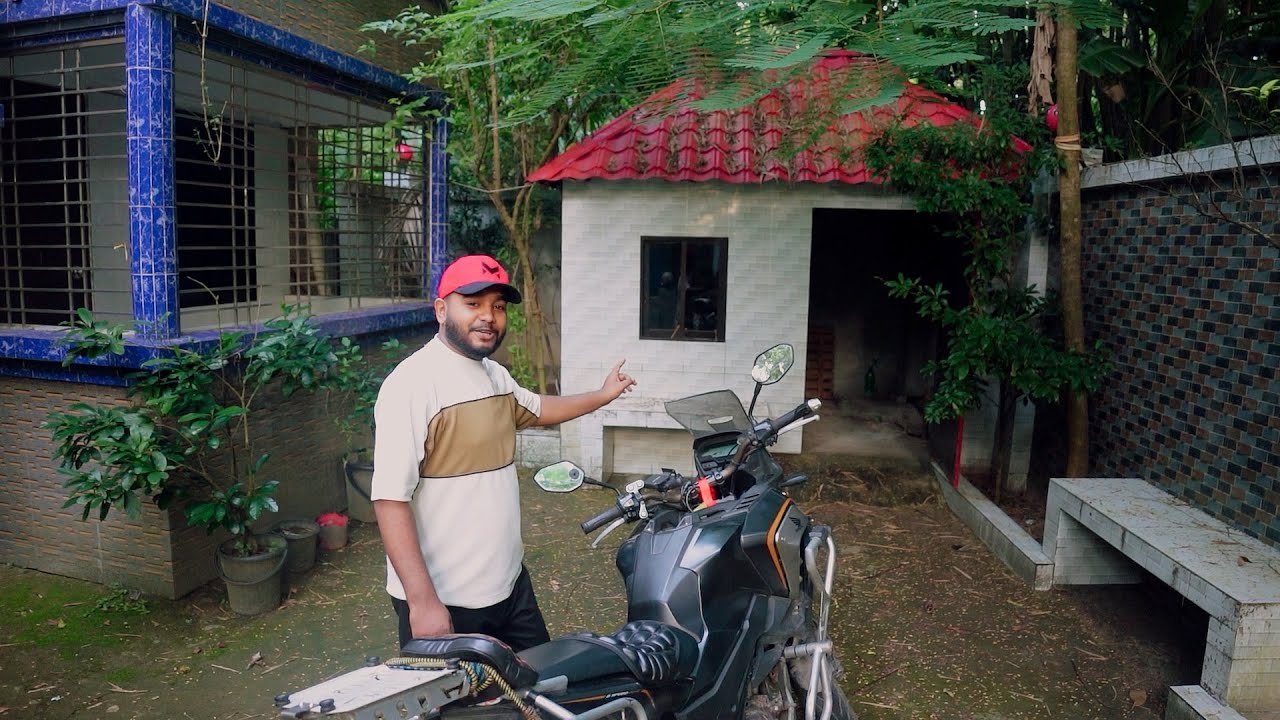 গ্রামের বাড়িতে একদিন।