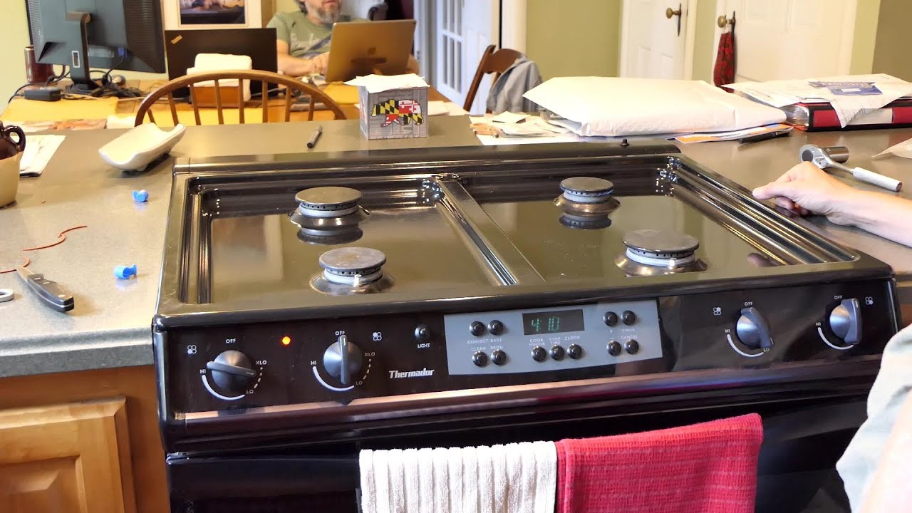 Replace Solenoid & Igniter in Thermador Gas Range