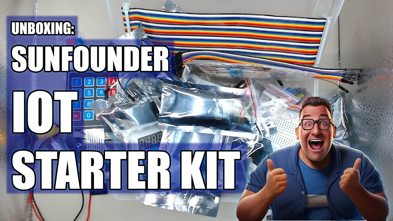 Unboxing the Ultimate Raspberry Pi Starter Kit from Sunfounder