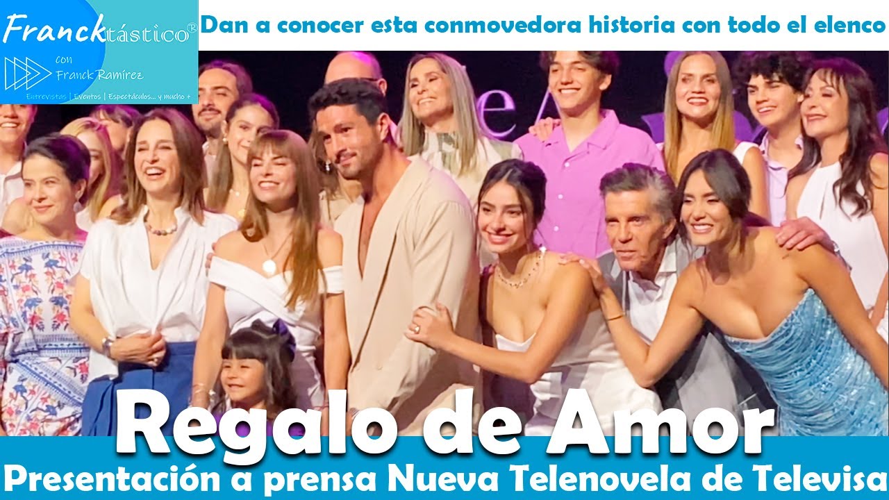REGALO DE AMOR TELENOVELA DA INICIO PRESENTACIÓN Y REPARTO CN ALEJANDRA ROBLES CHRIS PAZCAL TELEVISA