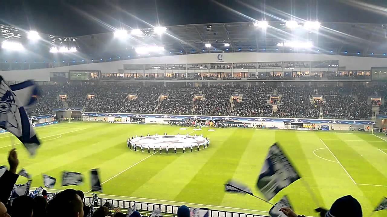 Champions League hymn Gent - Wolfsburg