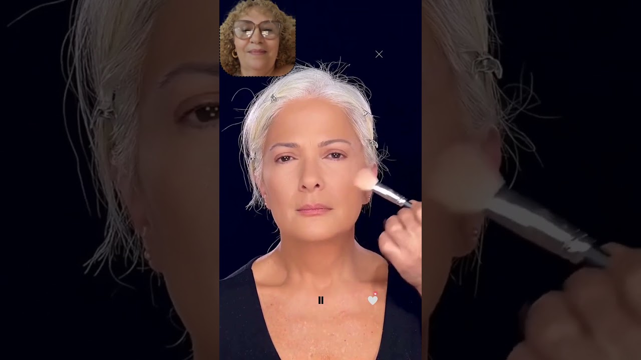 Maquillaje para mujeres de 50 y 60 a&ntilde;os o m&aacute;s. Moda femenina #maquillaje #glamour #modafeminina