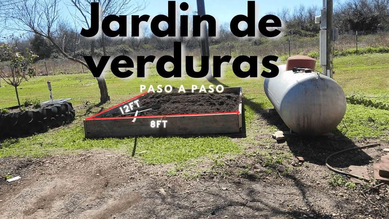 Construyendo un Jardín de Verduras desde Cero | Paso a Paso