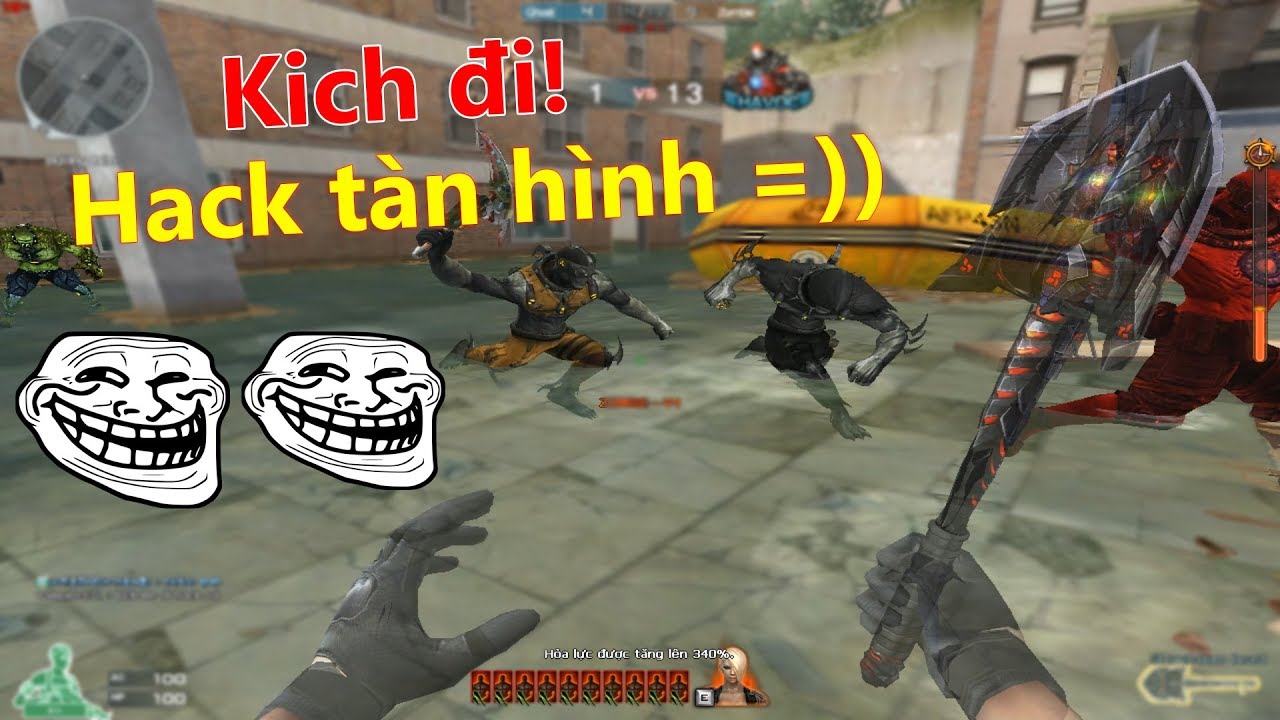 HACK Tàn Hình Troll Zombie Và Cái Kết Bị Kich SML - Rùa Ngáo