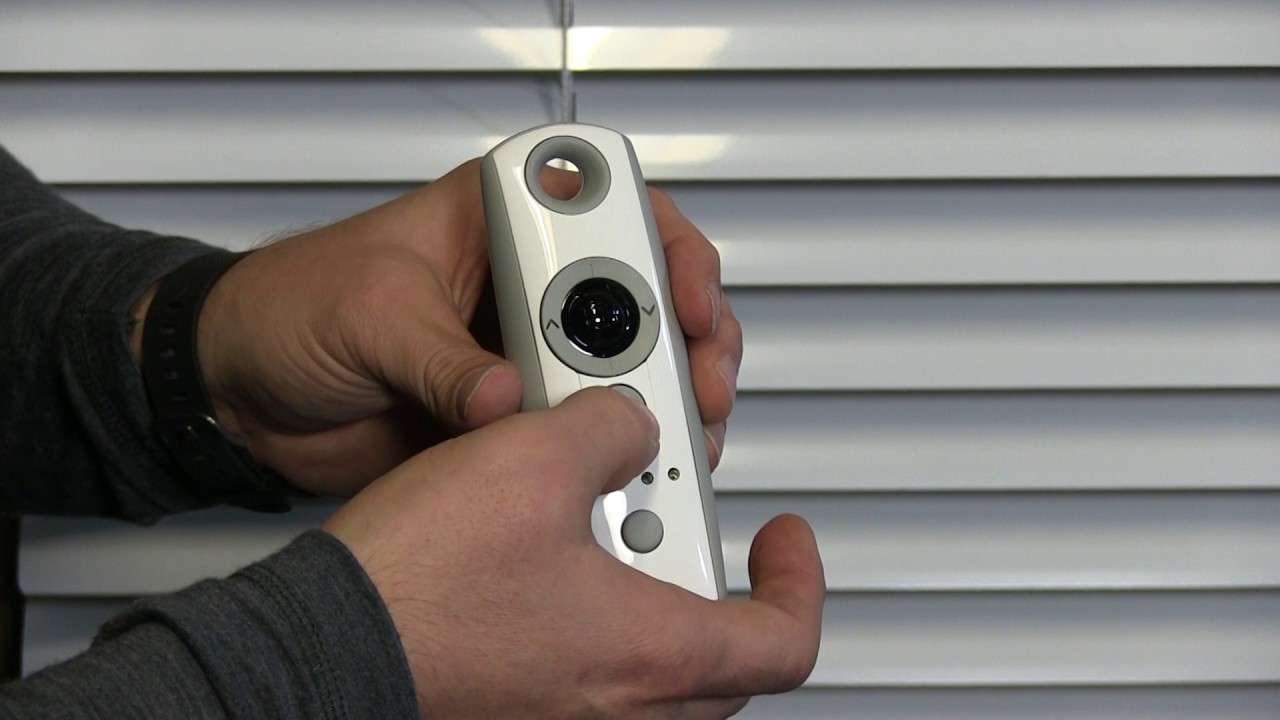 How to program and set the end limits on the Somfy Tilt only wirefree venetian blind motor