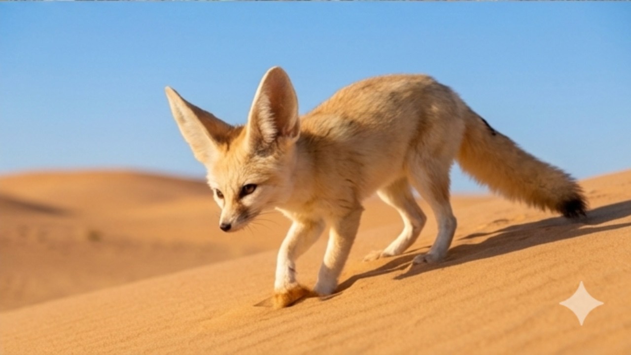 [Animal World] A fox with a cute fluffy tail growing in the wild environment - Foxes video