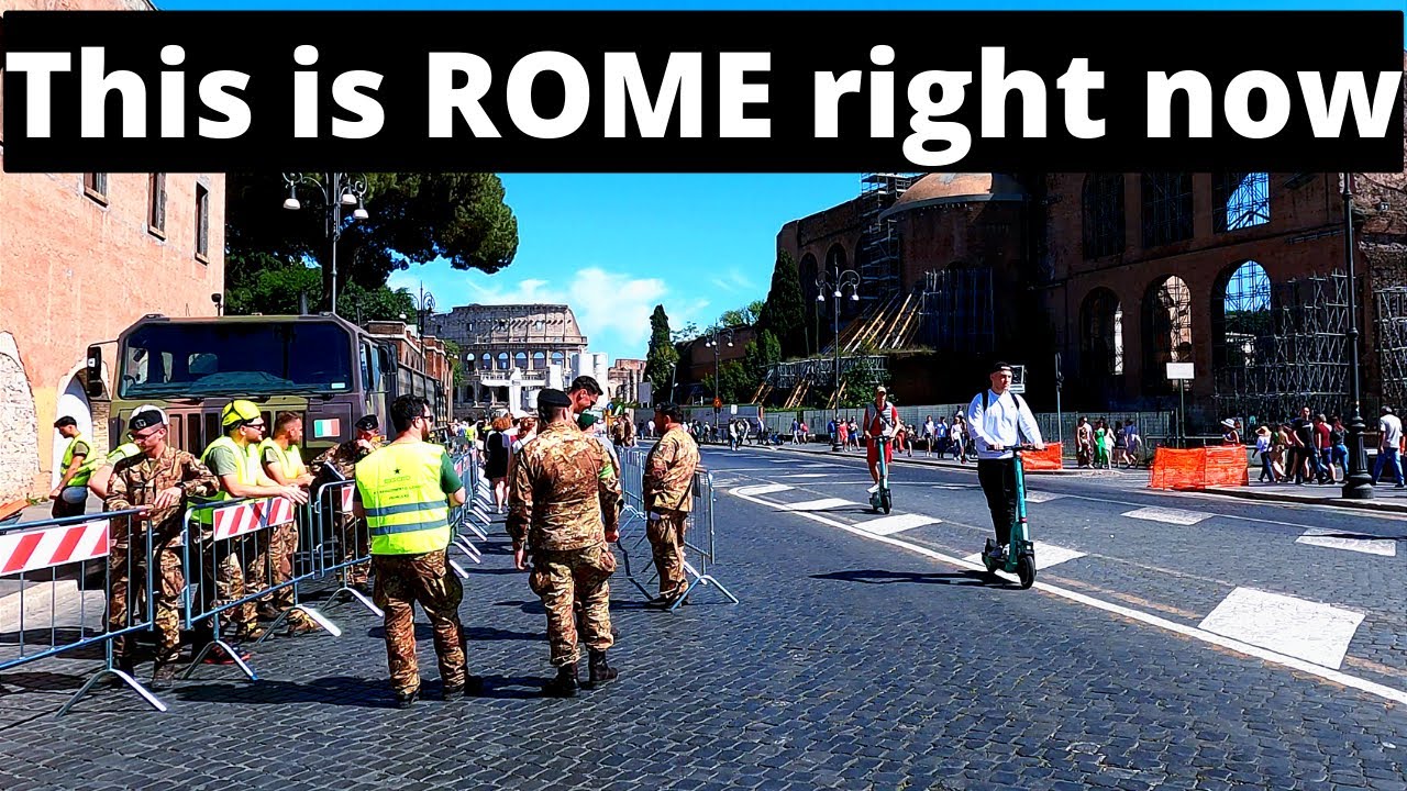 Rome Italy, This is Rome right now. Rome walking tour February 2024