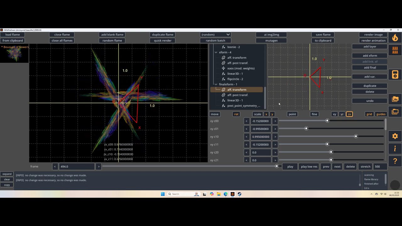 Jwildfire swan Fractal fun 2