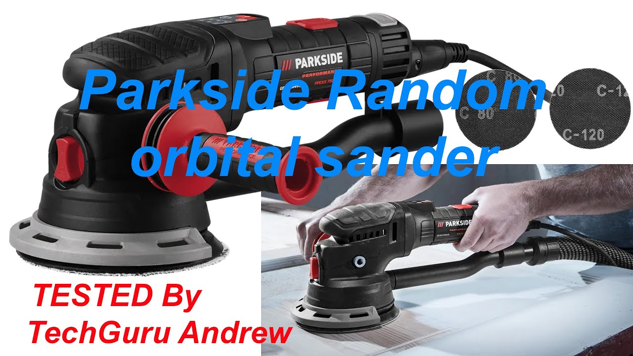 Эксцентриковая шлифовальная машина Parkside Performance PPEXS 750 A1