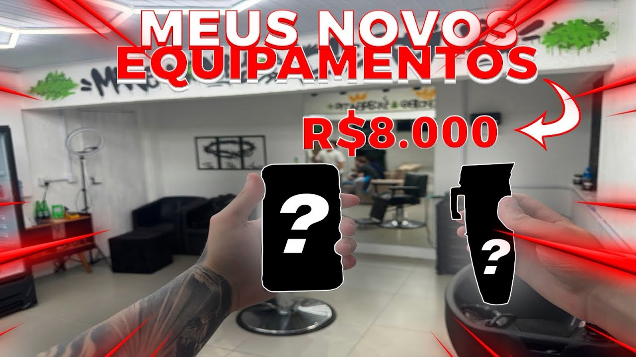MEUS NOVOS EQUIPAMENTOS 