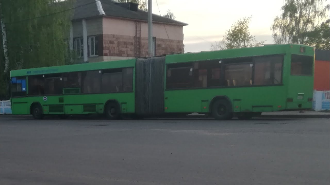 Автобус номер 43 Пос. Большевик Автовокзал г. Гомель обр. путь.