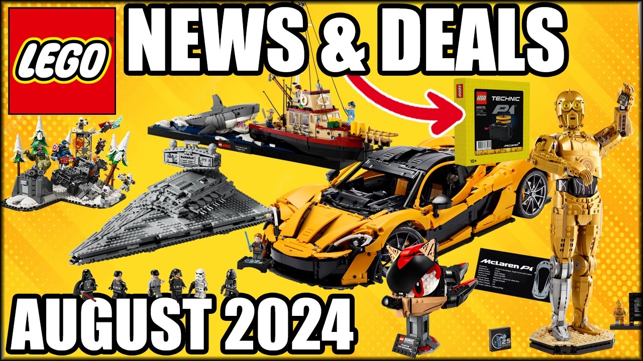 LEGO News & Deals! August 2024! New Releases & Buying Guide!
