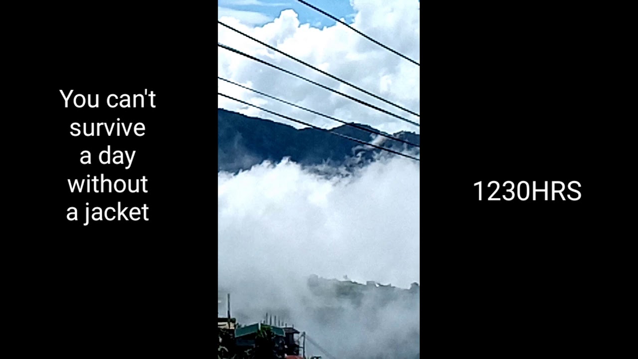 FOGGY IRISAN | BAGUIO CITY VLOGS