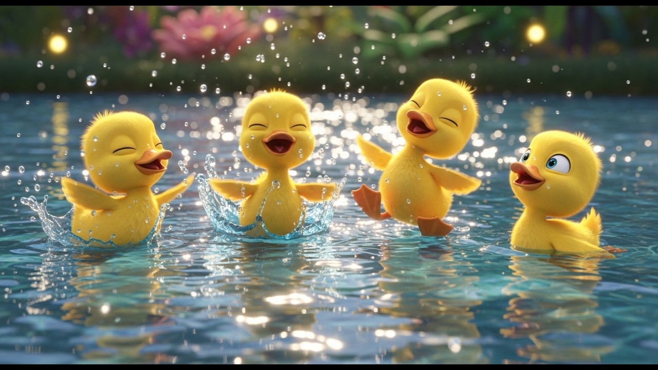 🦆 Five Little Ducks Splash & Play | Fun Kids Nursery Rhymes Collection and Many More Fun Songs!