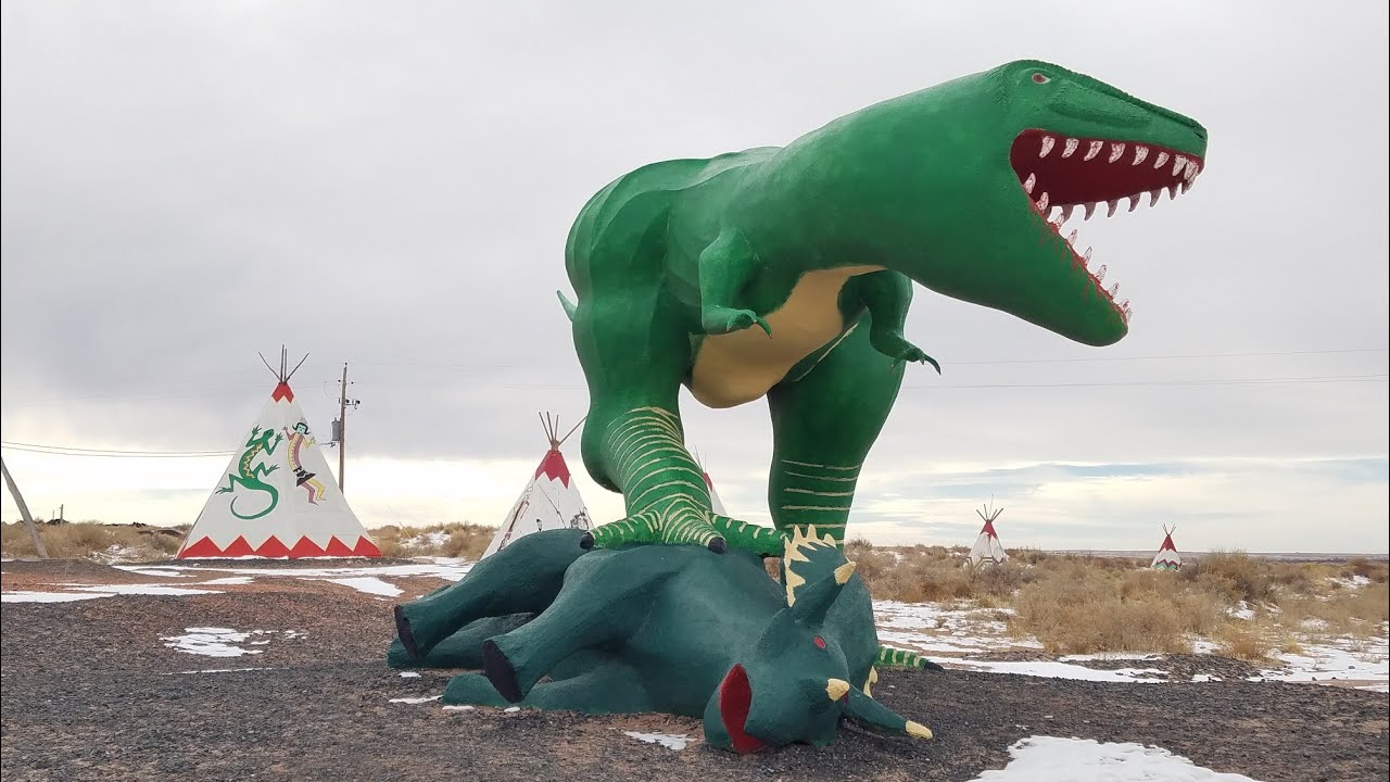 Gallup's Historic El Rancho Hotel & Route 66 Roadside Attractions - American Road Trip Day 2