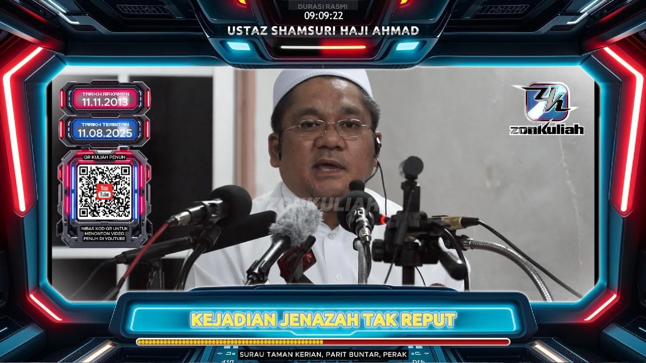 TAZKIRAH : Kisah Jenazah Tak Reput Walaupun Dah Lama Dikebumikan - Ustaz Shamsuri Ahmad