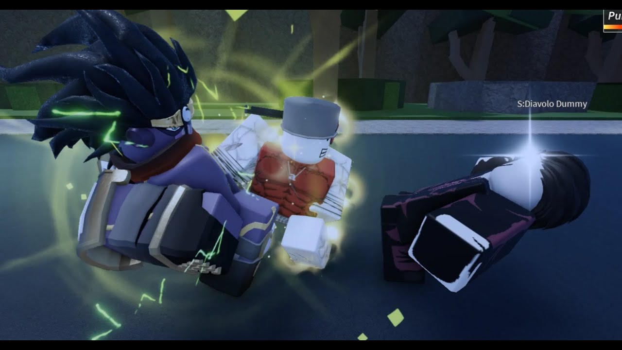 (Part 5) Star Platinum Beatdown In Different Jojo Game