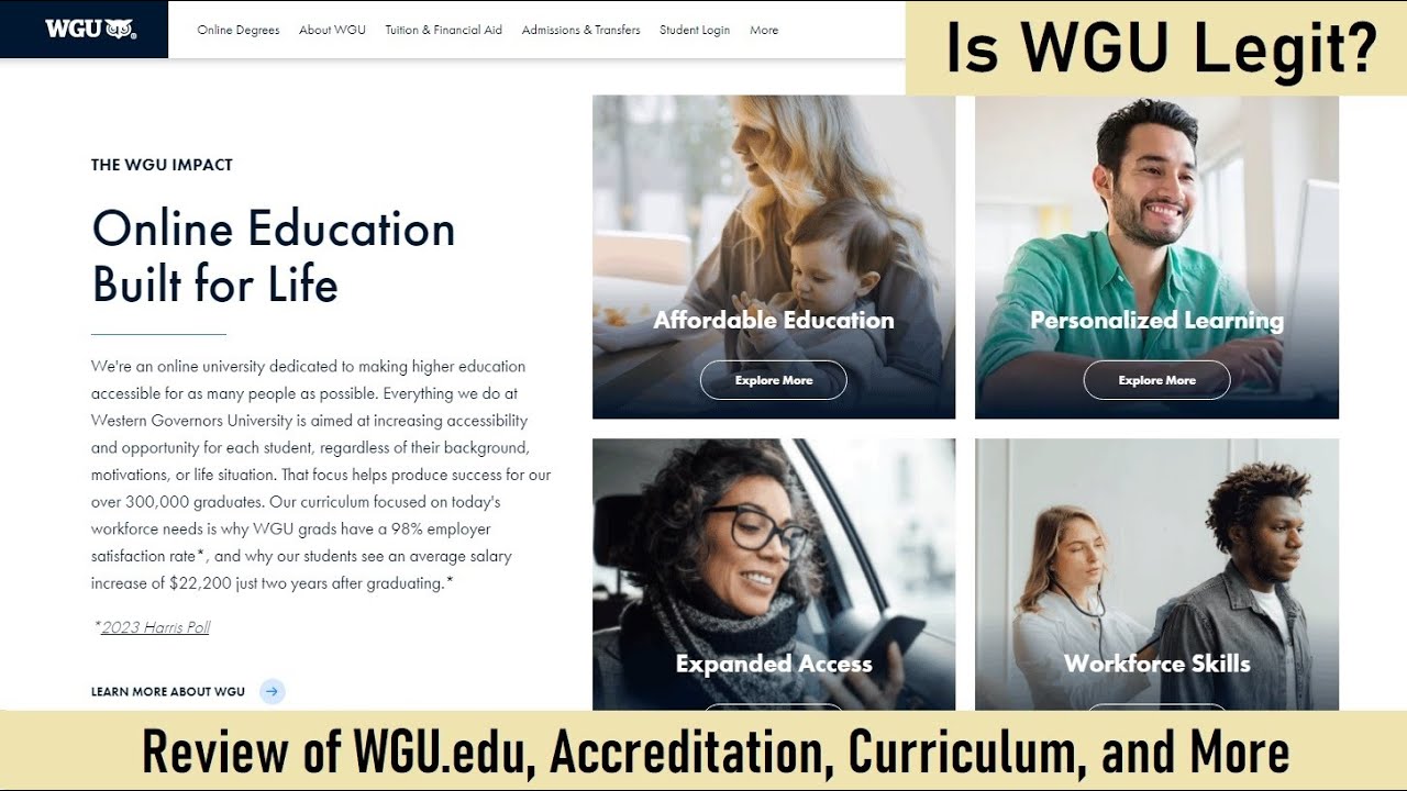 Is WGU Legit? Review of WGU.edu, Accreditation, Curriculum, and More