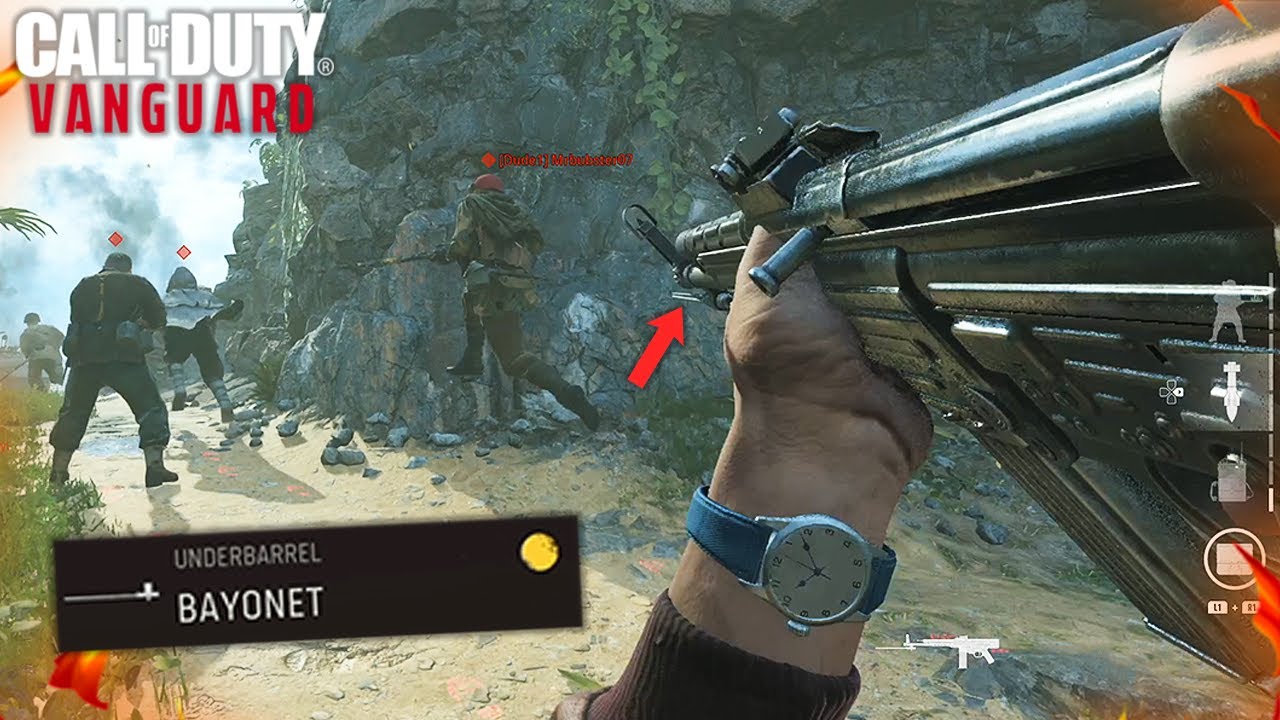 THE VANGUARD BAYONET IS THE MOST BROKEN MELEE WEAPON EVER