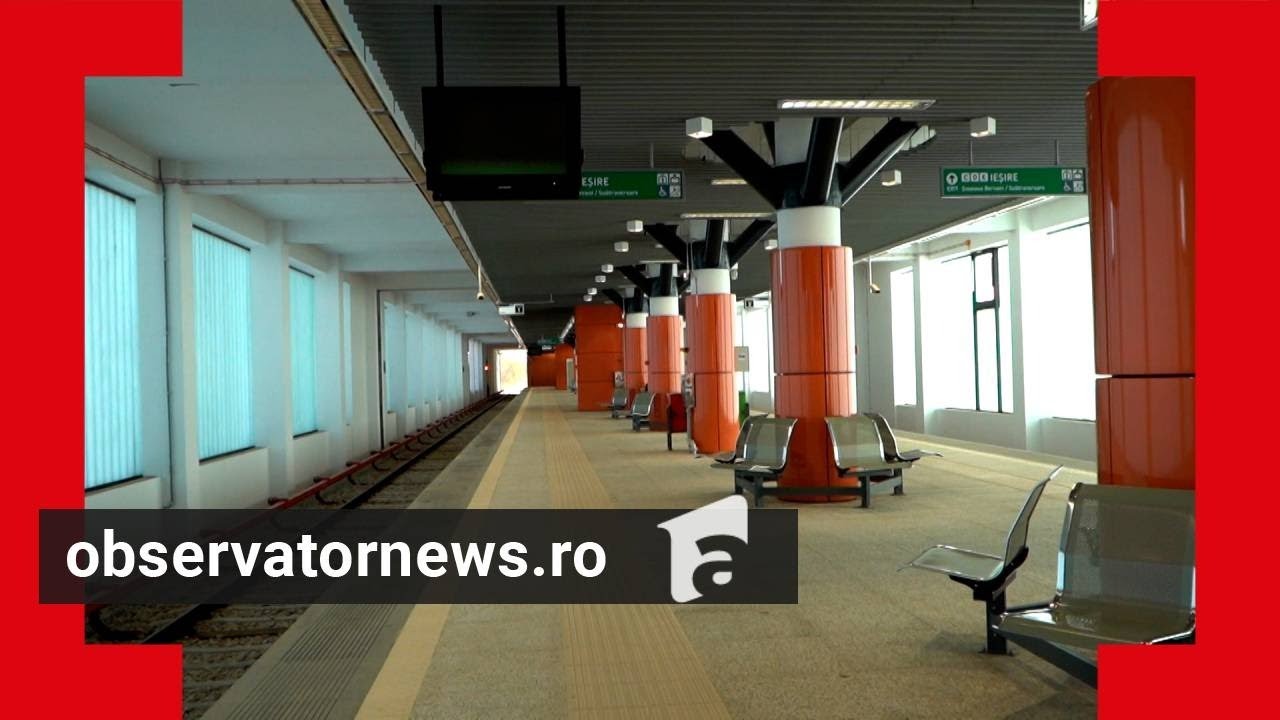 Cea mai nouă stație de metrou, Tudor Arghezi, va fi deschisă călătorilor de pe 15 noiembrie