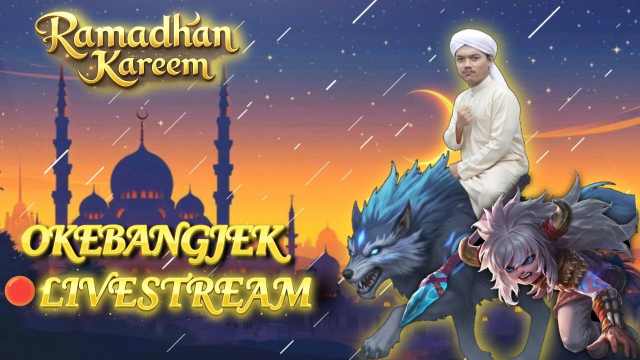 RAMADHAN KE LAPAN BELAS  II JAKARTA BANJIR LAGI KACAW RINDU ZAMAN AHOK SAMA ANIS #JKT #mlbbidcreator