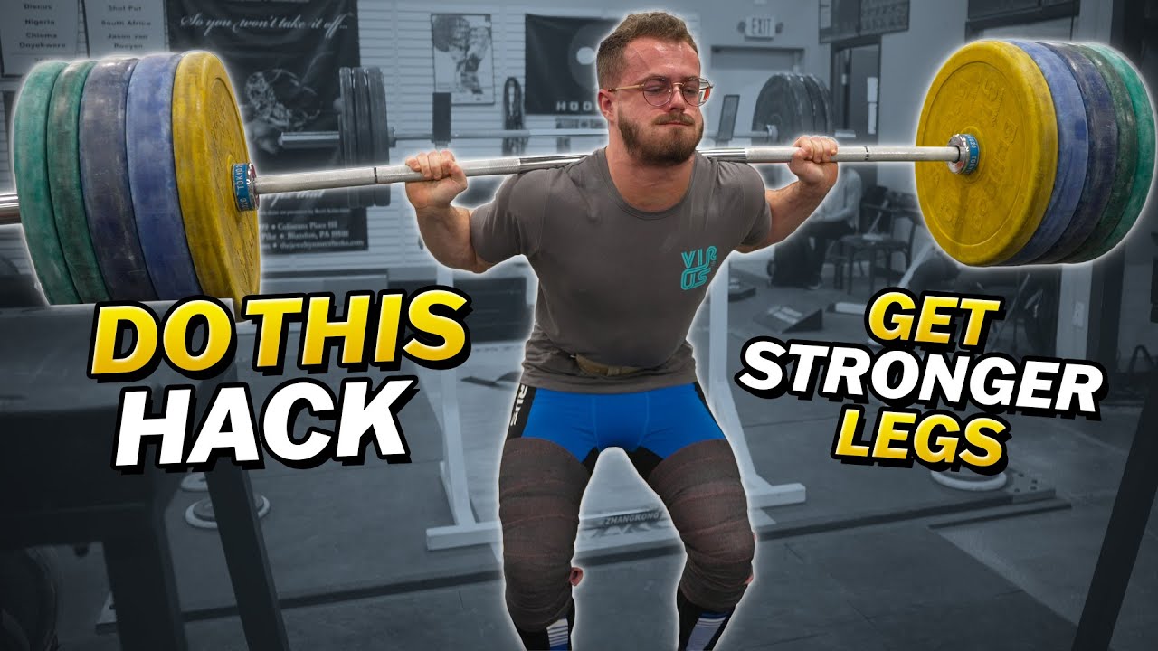 Use This HACK To Build Stronger Legs