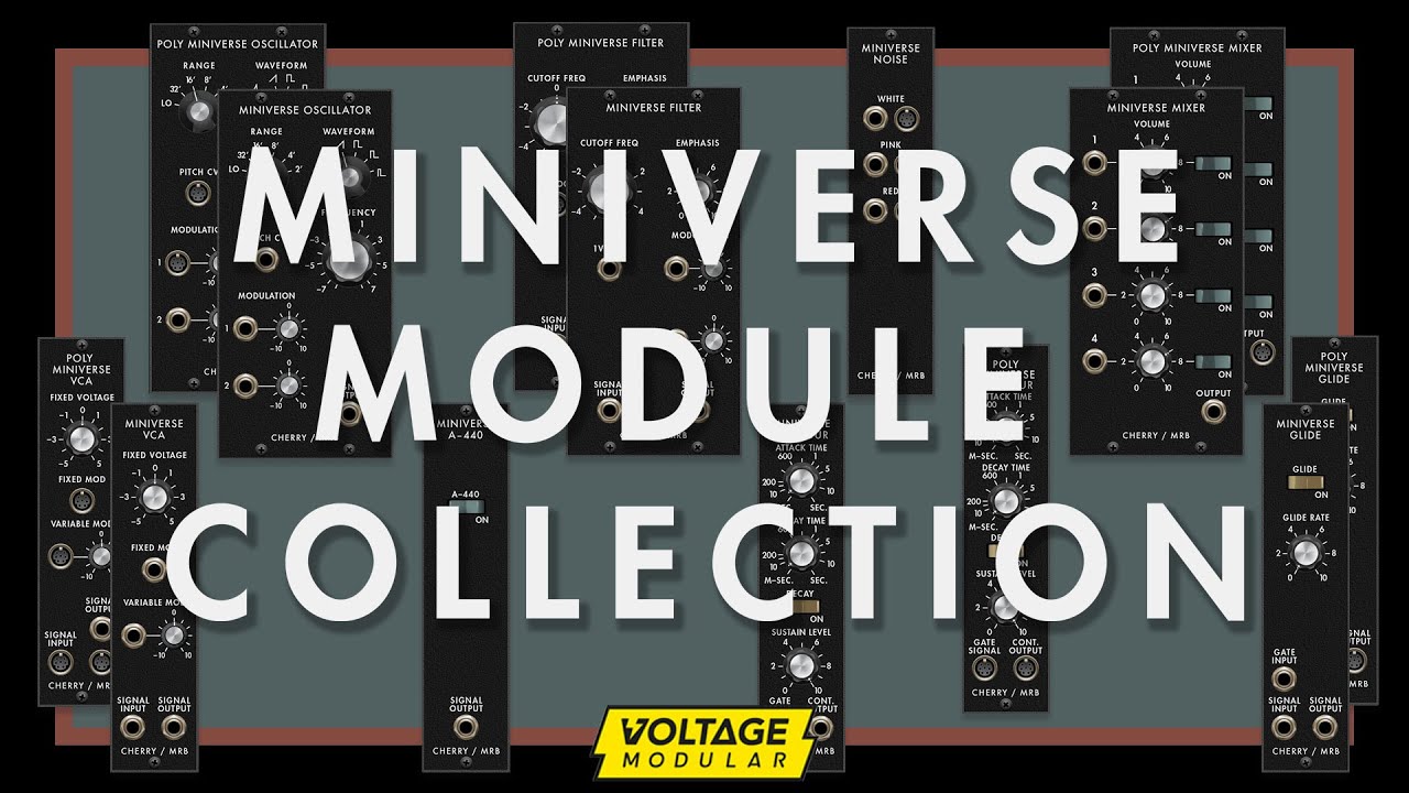 Miniverse Module Collection | Cherry Audio