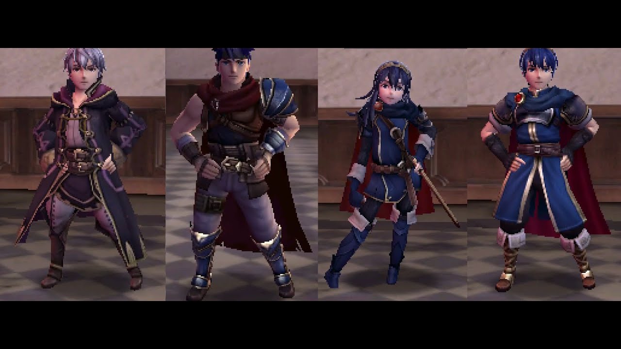Fire Emblem if (Fates) - Amiibo - Close Up Look at the Amiibo Units