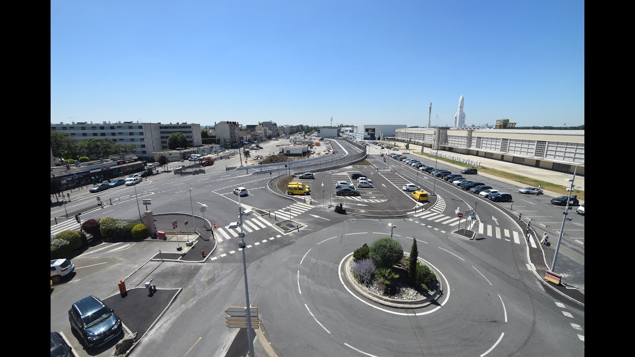 Société du Grand Paris - Construction de la nouvelle gare Le Bourget Aéroport - Time-lapse