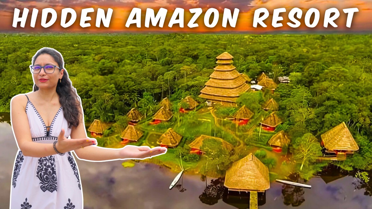 This Amazon Resort is INSANE! You won't believe it Exists (Napo Wildlife Center Ecolodge)