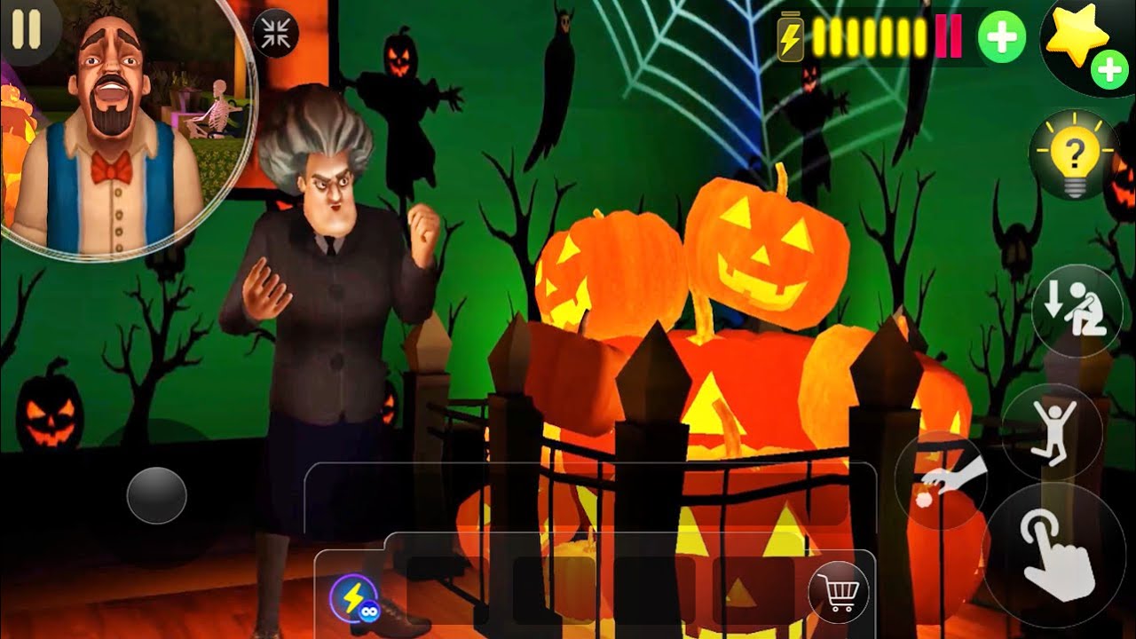 Scary Teacher 3D Fun Halloween Prank on Miss T Special Chapter Gameplay