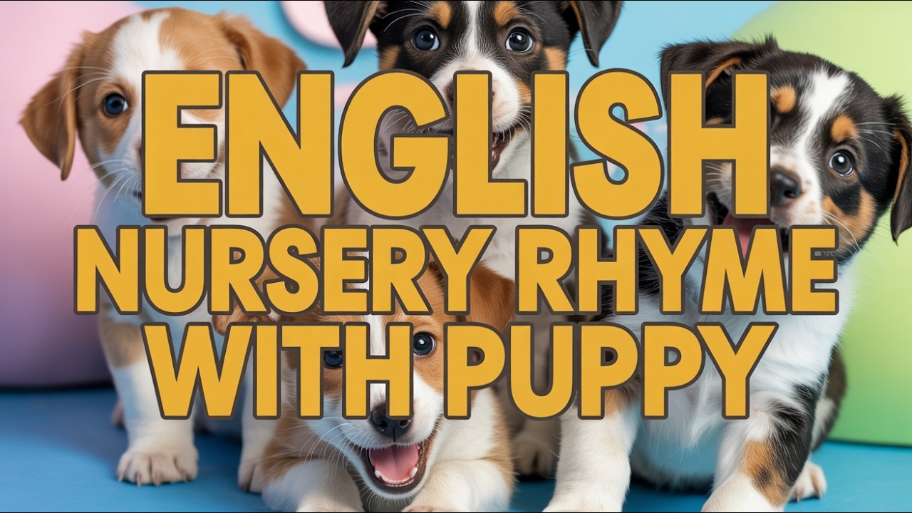 Doggy Weather Song | Puppy Music Video Teaching Kids Rain Sun Wind Snow with Singing