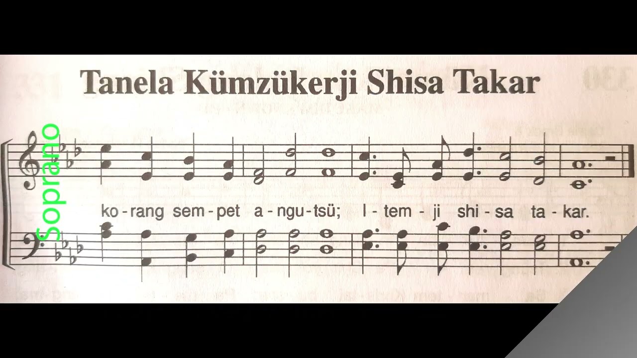 Ao hymnal no. 328 || Tanela kumzukerji shisa takar|| He that winning souls|| all parts instrumental 