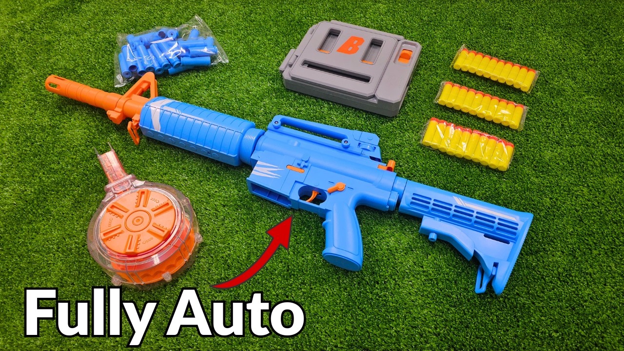 AGM Blaster Unboxing & Review (Shell Eject)