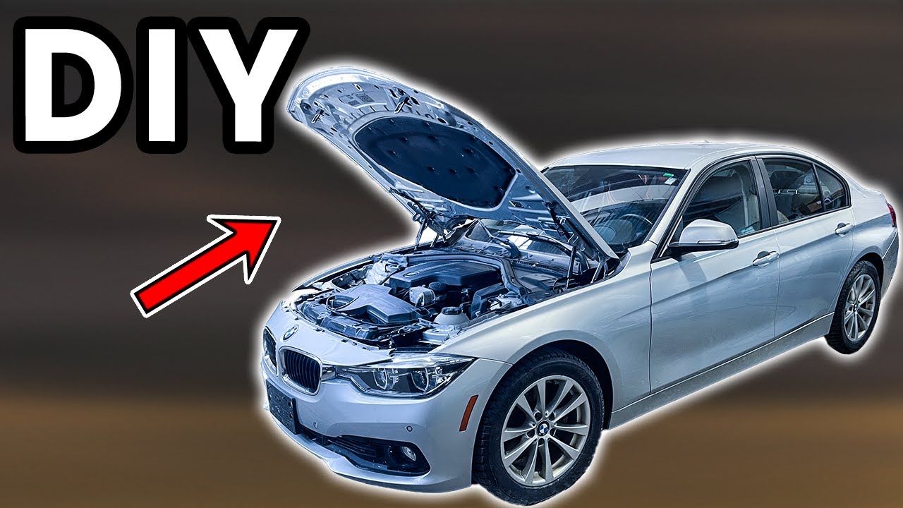 How To Open And Close The Hood - BMW 320I (2012-2025)