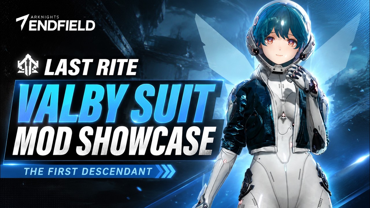 This Endfield Mod is INSANE! 😱 Last Rite x Valby Suit Showcase
