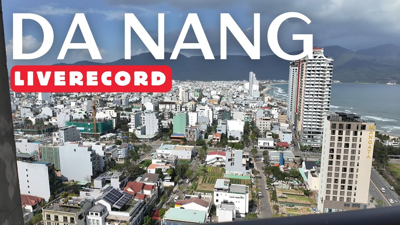 Da Nang Vietnam Live Stream | City Skyline View 23rd Floor