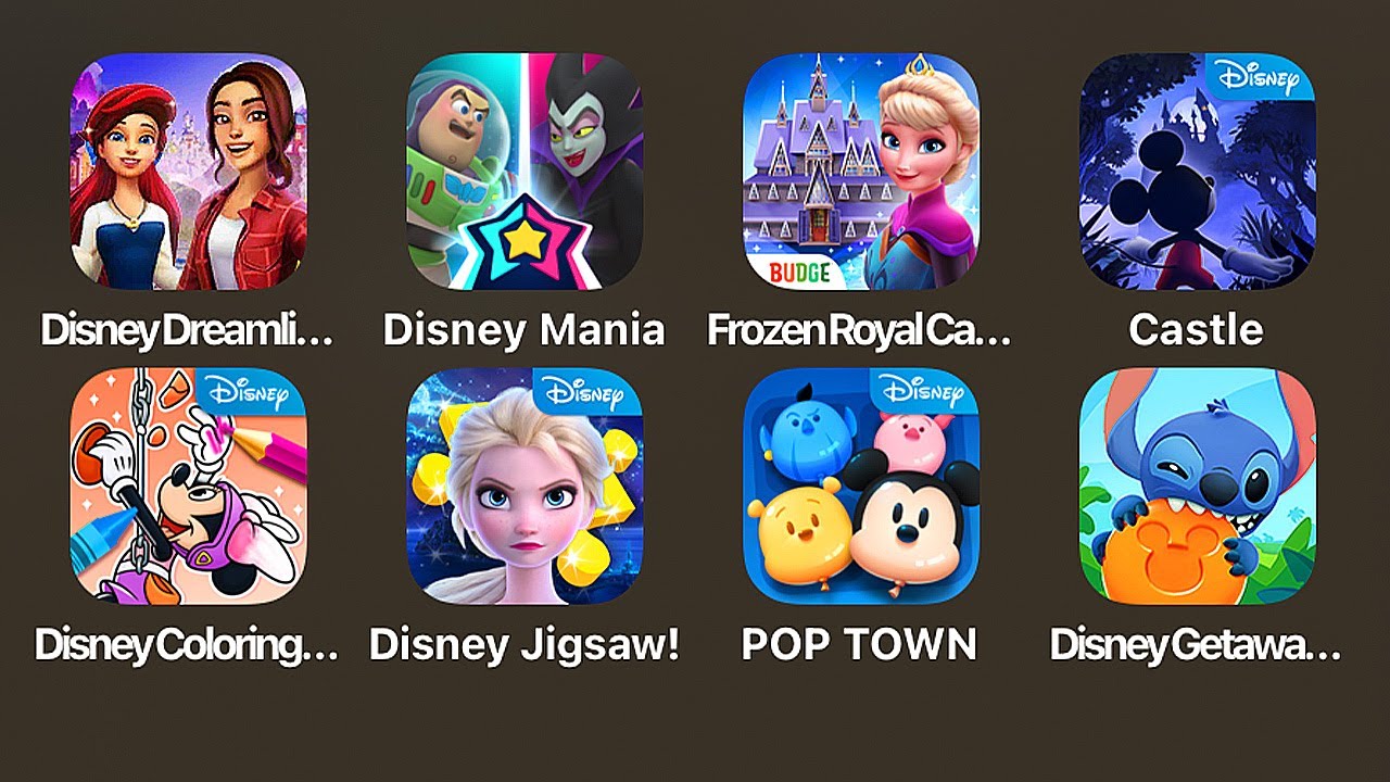 Disney Dreamlight Valley, Melee Mania, Frozen Royal Castle, Castle of Illusion, Disney Coloring W...