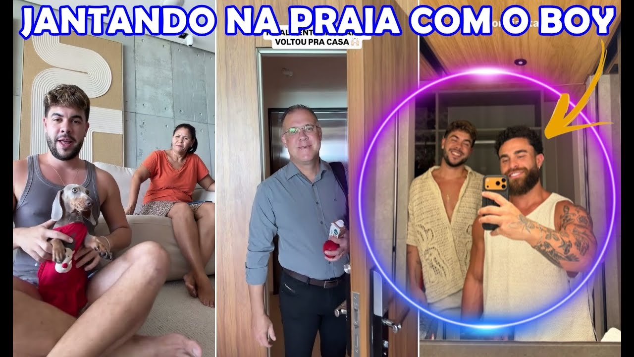 Alvaro Xaro perturbando o José Claudio + Jantando na praia com o boy | Stories do Alvaro